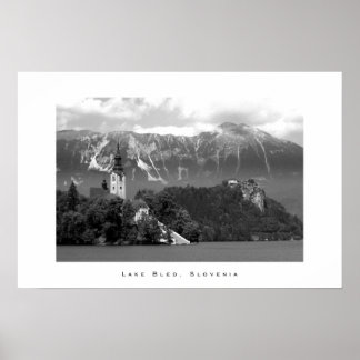 Poster Lago Bled, Eslovênia