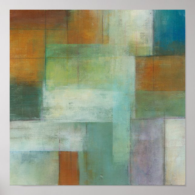 Poster Lago Blue Essence II (Frente)