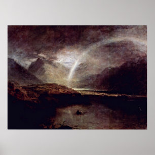 Pôster Lago Buttermere por Joseph Mallord William Turner