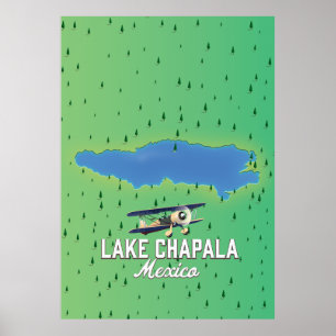 Poster Lago Chapala México