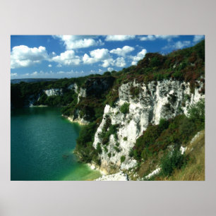 Poster Lago Clay em Cornwall