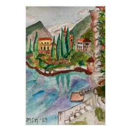 Pôster Lago Como