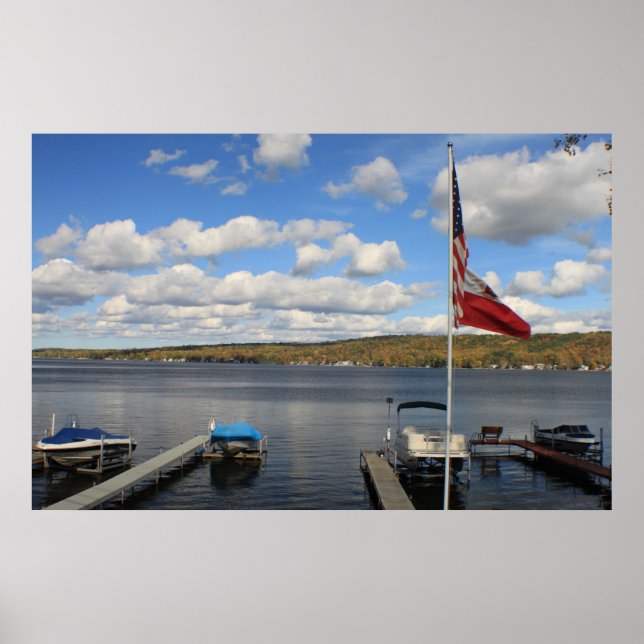 Poster Lago Conesus (Frente)