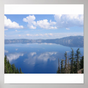 Pôster Lago crater, Oregon