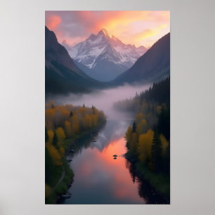 Poster Lago da Montanha