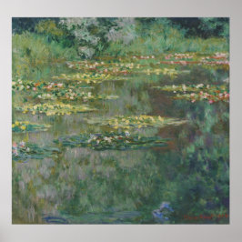 Poster Lago das Nenúfares Monet 1904