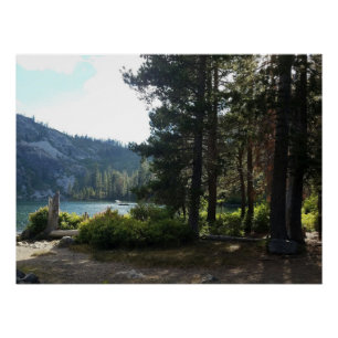 Pôster lago de montanha
