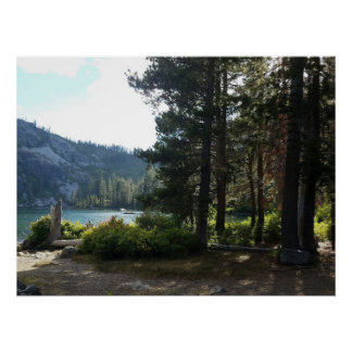 Pôster lago de montanha
