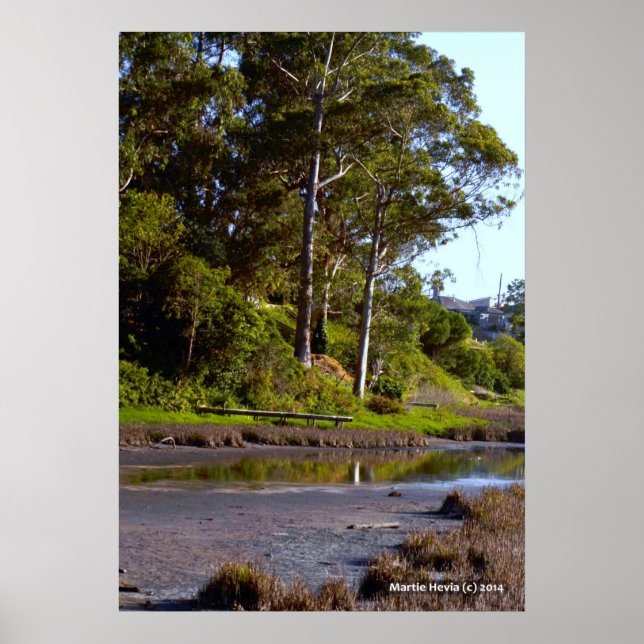 Poster Lago de Secagem (Frente)