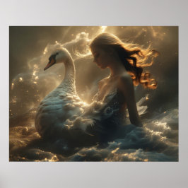 POSTER LAGO DOS CISNES - BALLET & DANÇA