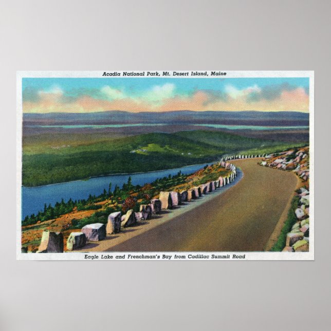 Pôster Lago Eagle (Frente)