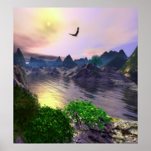 Poster Lago Eagle (Frente)