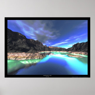 Poster Lago Emerald