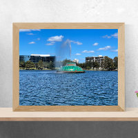 Lago Eola Fountain Orlando Florida