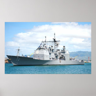 Poster Lago Erie USS (CG 70)