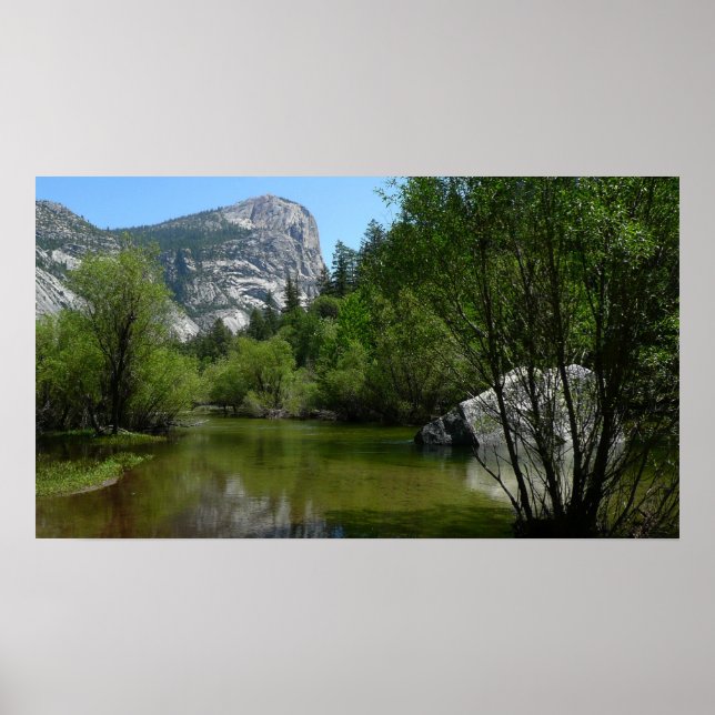 Poster Lago Espelho I no Parque Nacional de Yosemite (Frente)
