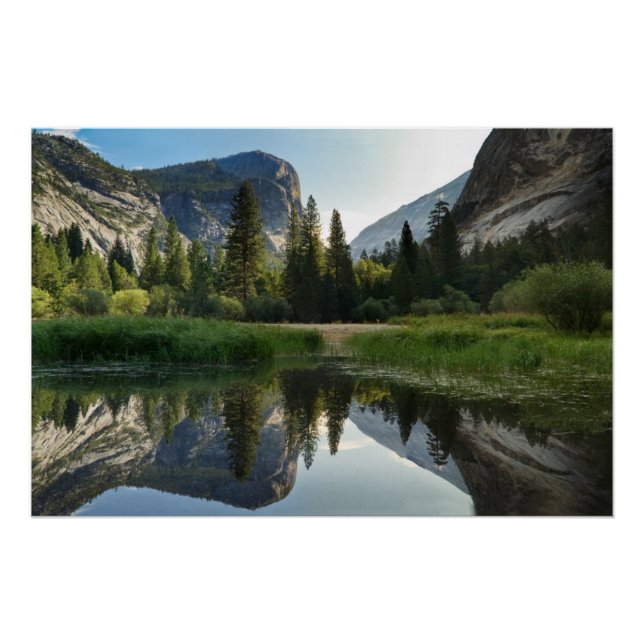 Pôster Lago Espelho, Yosemite (Frente)