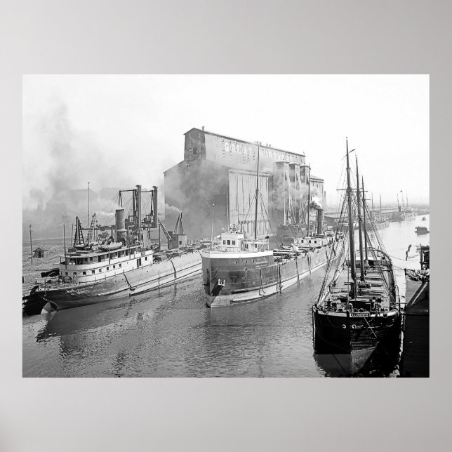 Poster Lago Freighters (Frente)