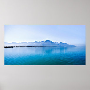 Pôster Lago Genebra (laca Léman) 018