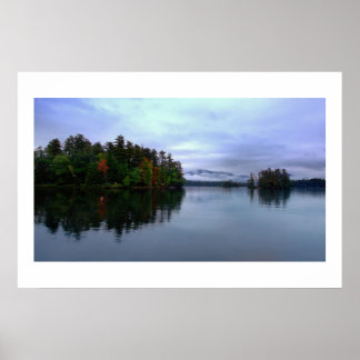 Pôster Lago George, Nova York