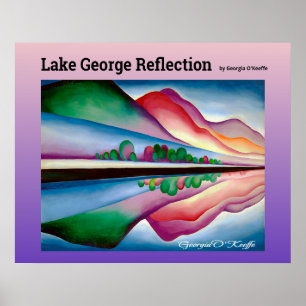 Poster Lago George Reflection