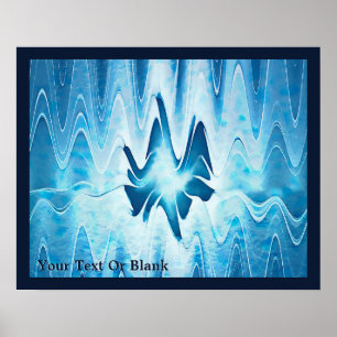 Poster Lago Glacial
