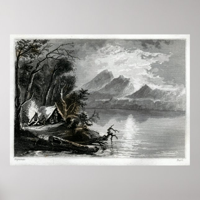 Pôster Lago Henderson (Frente)