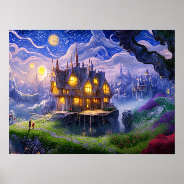 Poster Lago House (Frente)