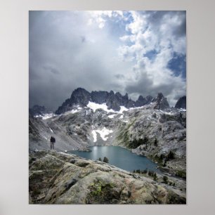 Pôster Lago Iceberg 2 - Ansel Adams Wilderness