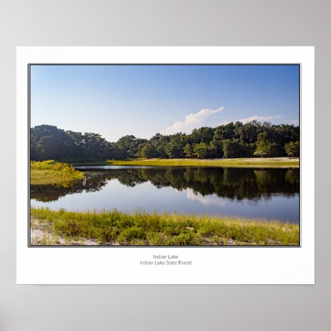 Pôster Lago Índio (Frente)