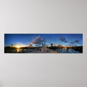 Pôster Lago Ladybird Sunset em Austin, Texas