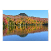 Lago Longo no Outono, Westmore, Vermont