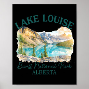 Poster Lago Louise Alberta Parque Nacional Banff Canadá