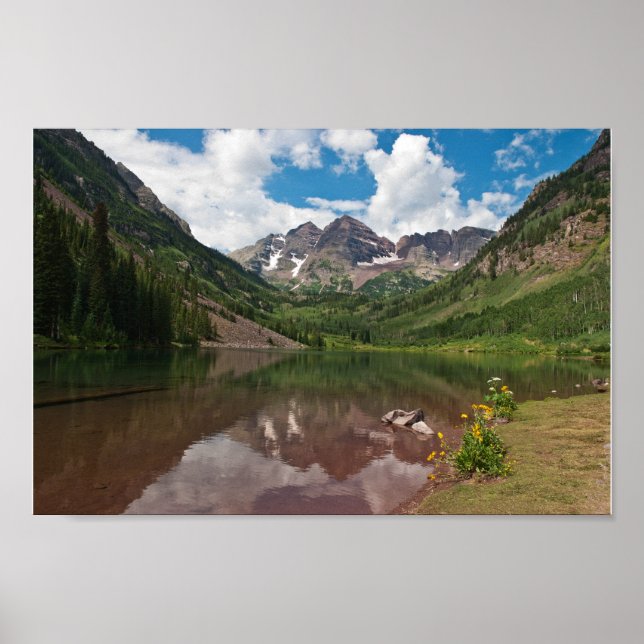 Poster Lago Maroon (Frente)