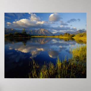 Poster Lago Maskinonge no Parque Nacional Waterton Lakes