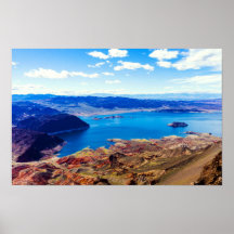 Lago Mead Aerial Extremo Deserto