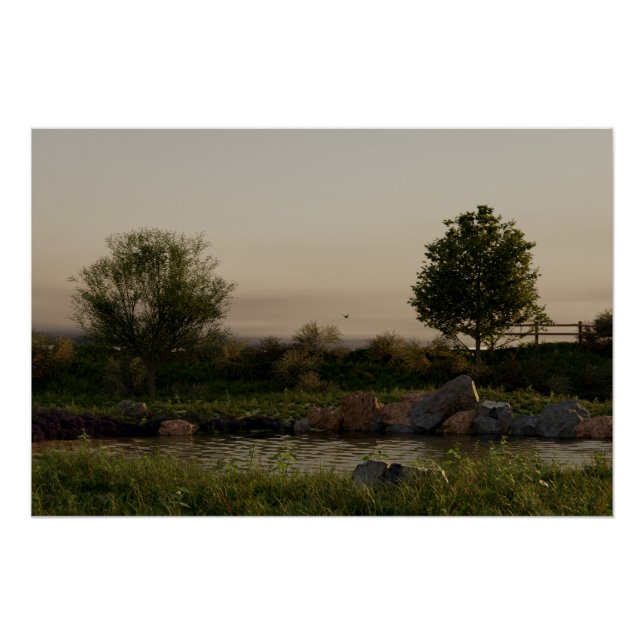 Pôster Lago Meadow (Frente)