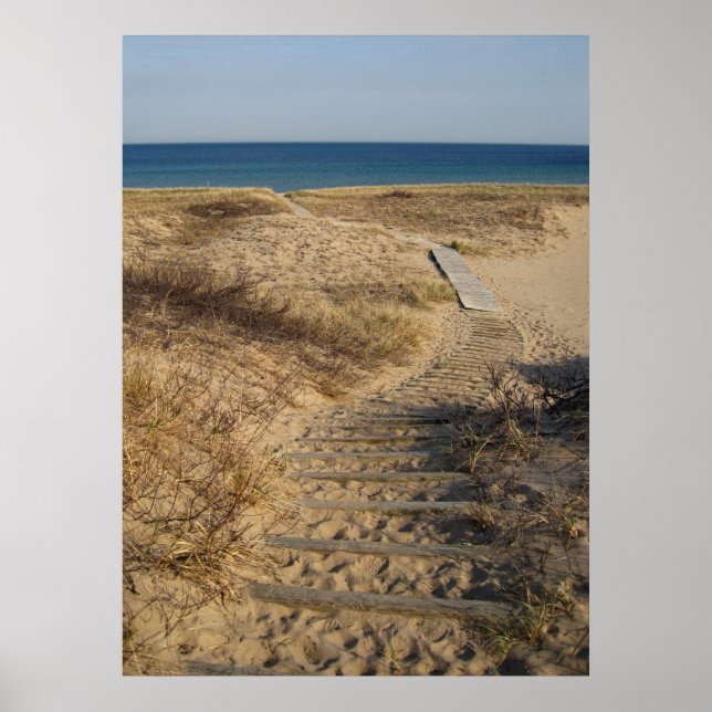 Pôster Lago Michigan (Frente)