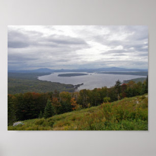 Pôster Lago Mooselookmeguntic, Maine