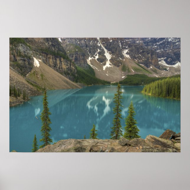 Pôster Lago Moraine (Frente)
