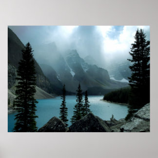 Poster Lago Moraine