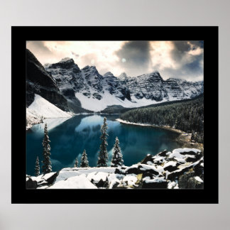 Poster Lago Moraine