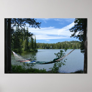 Pôster Lago mountain, Hammock