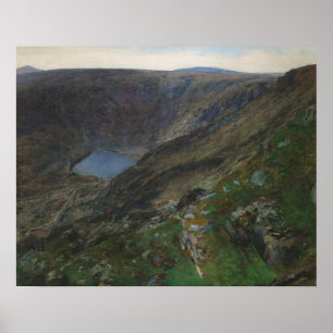 Poster Lago nas montanhas gigantes, 1896 mountain