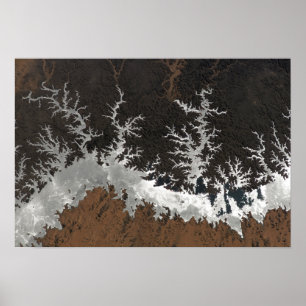 Pôster Lago Nasser, no Egito