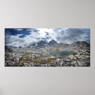 Pôster Lago Nydiver em Mt Ritter - Serra