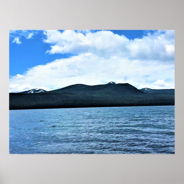 Poster Lago Odell, OR (Frente)