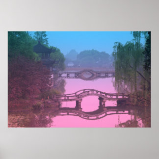 Pôster Lago oeste da China