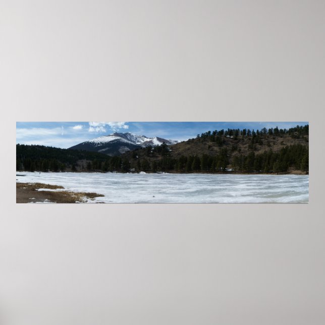 Poster Lago O'Haver e Monte Ouray (Frente)