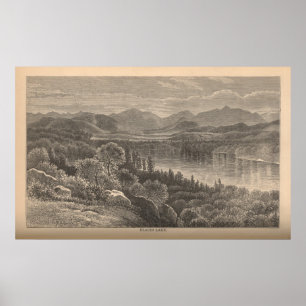 Pôster Lago Plácido